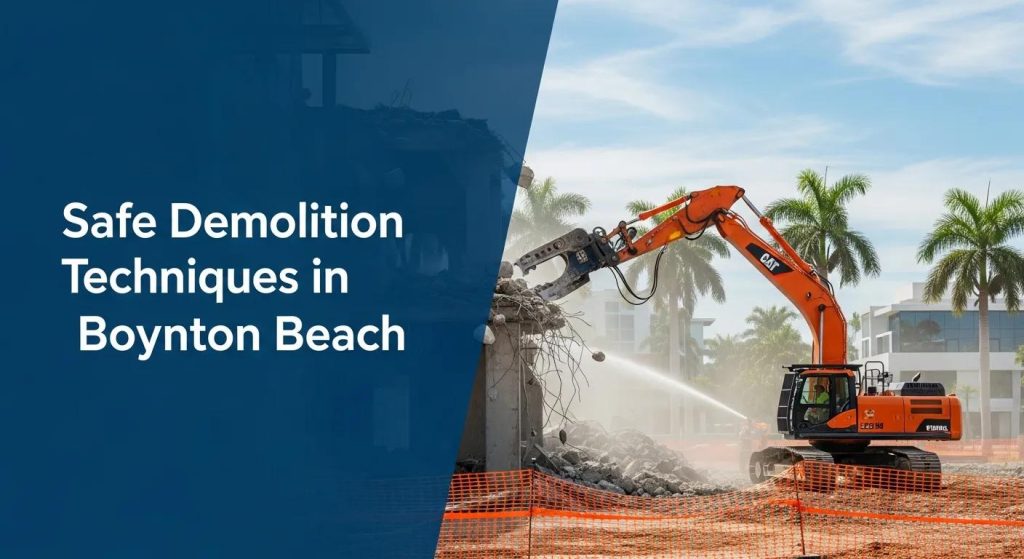 Safe Demolition Techniques in Boynton Beach